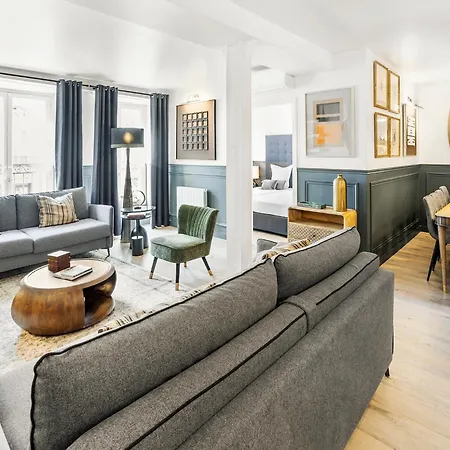 Livinparis - Luxury Ac 4 Bedrooms Le Marais I Apartmán