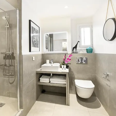 Livinparis - Luxury Ac 4 Bedrooms Le Marais I Apartmán